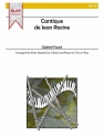 Cantique de Jean Racine for flute choir (4) and piano parts