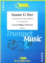 Sonate G-Dur for 3 trumpets and organ (piano) Score and parts Kraus, Eberhard,  arr.