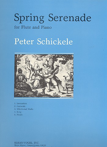 Spring serenade for flute and piano