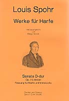 Sonate D-Dur op.113 fr Harfe fr Harfe und Violoncello