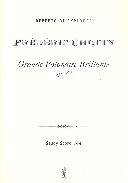 Grande polonaise brillante precedee d'un Andante spianato op.22 fr Klavier und Orchester,  Studienpartitur