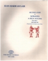 Sonates a 2 violons sans basse op.12 fr 2 Violinen (Violen),  Stimmen Faksimile Performers' Facsimiles New York