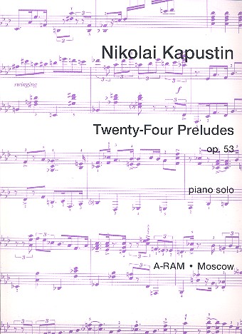 24 preludes op.53 for piano