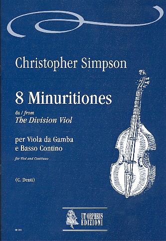 8 minuritiones per viola da gamba e bc from the division viol