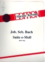 Suite e-Moll BWV996 fr Gitarre Kersting, Maritta,  Bearb.
