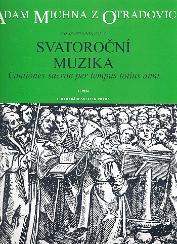 Svatorocni muzika fr Gesang und Klavier Cantiones sacrae per tempus totius anni Compositiones vol.5