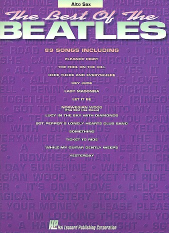 The Best of the Beatles: 89 songs for alto sax