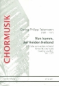 Nun komm der Heiden Heiland TWV1:1177 fr Soli, Chor, Streicher und Bc Partitur