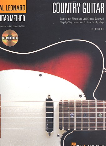 Country Guitar (+CD): Guitar Method, learn to play Rhythm and Lead Country Guitar