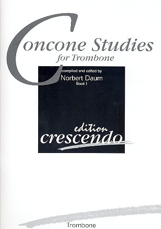 Concone studies vol.1 for trombone