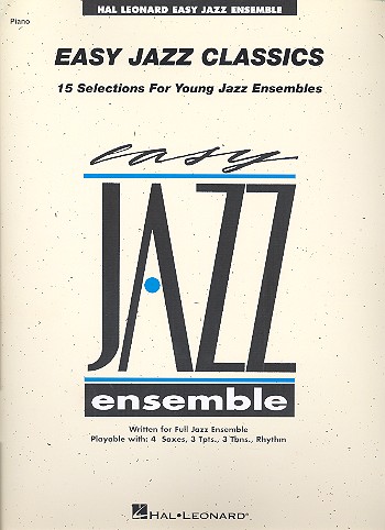 Easy Jazz Classics: for young jazz ensemble piano