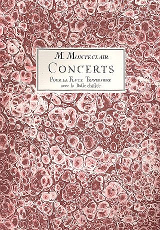 Concerts pour la flute traviersiere avec la basse chifree Faksimile Paris 1724-1725
