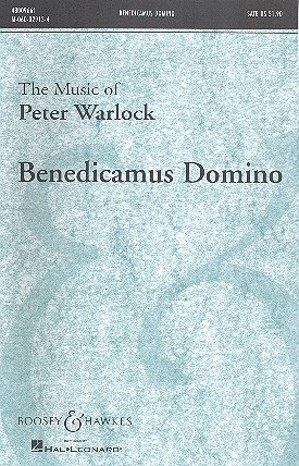 Benedicamus Domino for mixed chorus score