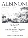 Sonata a 6 für Trompete, 2 Violinen, 2 Violen und Bc Partitur und Stimmen