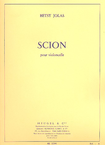 Scion pour violoncelle (1973)
