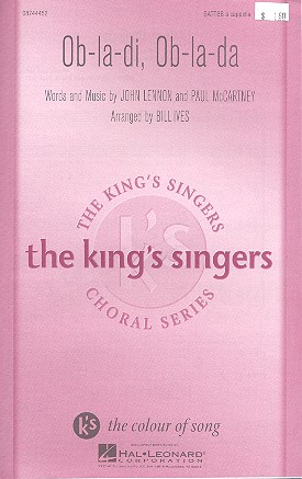 Ob-la-di ob-la-da for mixed chorus (SATTBB) a cappella The king's singers choral series