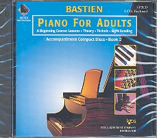 Piano for adults vol.2 2 CD's