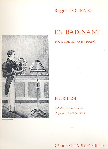 En badinant pour cor en fa et piano Bourgue, Daniel, ed