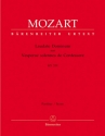 Laudate Dominum KV339  fr Sopran, gem Chor, 2 Violinen, Bc und Fagott ad lib. Partitur