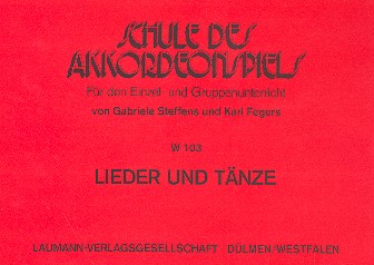 Lieder und Tnze fr Akkordeon