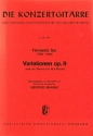 Variationen op.9 ber ein Thema von Mozart fr Gitarre