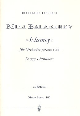 Islamey für Orchester Studienpartitur