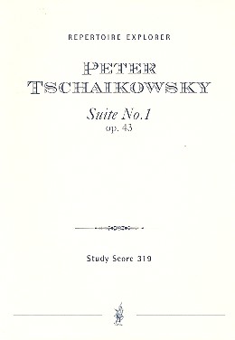 Suite Nr.1 op.43 fr Orchester Studienpartitur