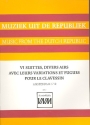 6 Suittes, divers Airs avec leurs Variations et Fugues pour le clavessin (div. compositeurs, Amsterdam 1710)