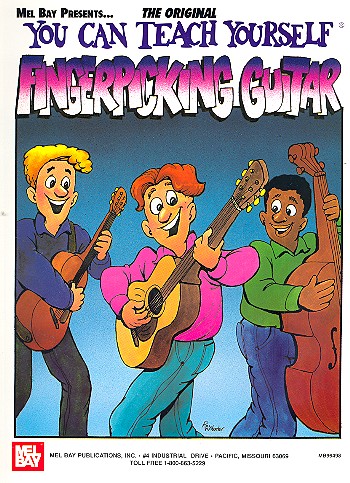 You can teach yourself fingerpicking guitar (+CD)