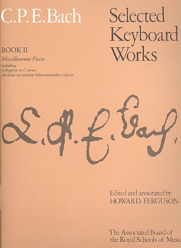Selected keyboard works vol.2 for piano Miscellaneous pieces Ferguson, Howard,  ed