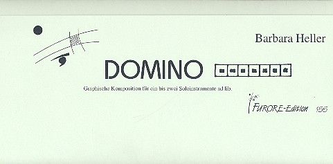 Domino graphische Komposition fr 1-2 Soloinstrumente