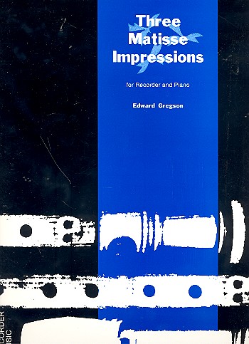 3 Matisse impressions for treble recorder and piano