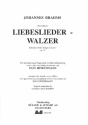 Auswahl aus Liebeslieder-Walzer op.52 (dt/en) fr Frauenchor und Klavier