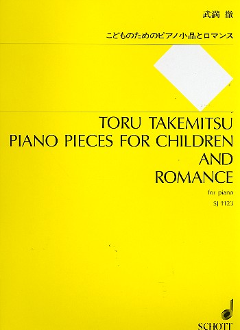 Piano pieces for children and romance for piano