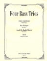 Four Bass Trios for bass recorders 4 scores