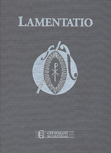Lamentatio fr Flte (Violine), Violoncello und Orgel Partitur (geb,=Orgel) und Stimmen