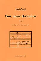 Herr unser Herrscher fr Sopran, Trompete und Orgel