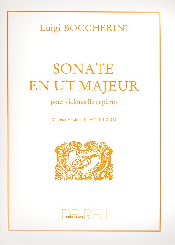 Sonate ut majeur pour violoncelle et piano Feuillard, L.R., arr.
