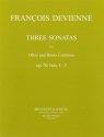 3 Sonatas nos 1-3 op.70 for oboe and bc