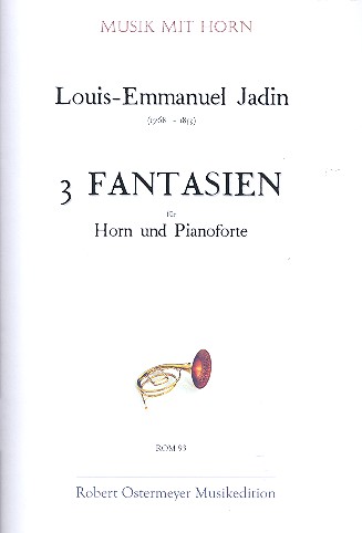 3 Fantasien fr Horn und Klavier