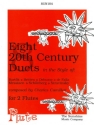 8 20th century duets for 2 flutes, score