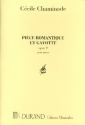 Piece romantique et gavotte op.9 pour piano