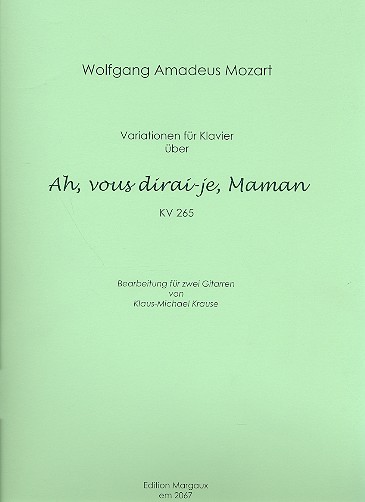 Ah vous dirai-je Maman KV265 - Variationen fr 2 Gitarren