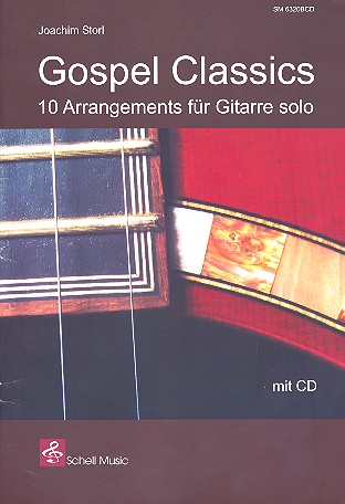 Gospel Classics (+CD) 10 Arrangements fr Gitarre