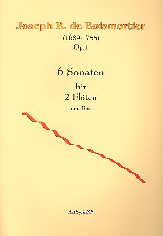 6 Sonaten op.1 fr 2 Flten