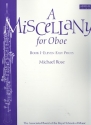 A Miscellany for Oboe vol.1 for oboe and piano