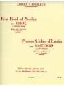 Premier cahier d'etudes pour hautbois (cor anglais) gammes et exercices pour les commencants
