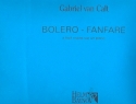Bolero-Fanfare fr Klavier zu 8 Hnden Partitur und Stimmen