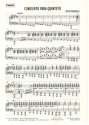 Concierto para Quinteto  fr Klavier, Bandoneon, Violine, E-Gitarre und Kontrabass Stimmen