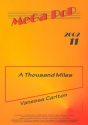 A thousand Miles: Einzelausgabe fr Gesang und Klavier mit Akkorden